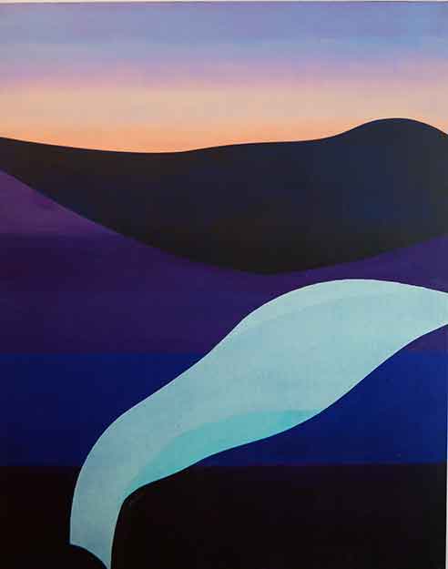 Artwork: Dolphin dusk