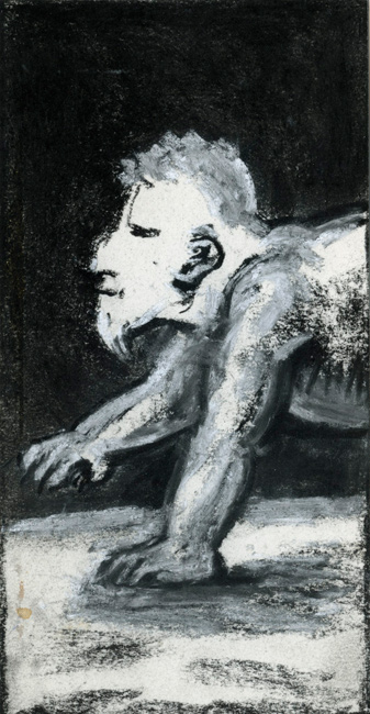 Artwork: Drawing 2011 gryphon man