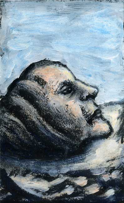 Artwork: Drawing 2002 shell head