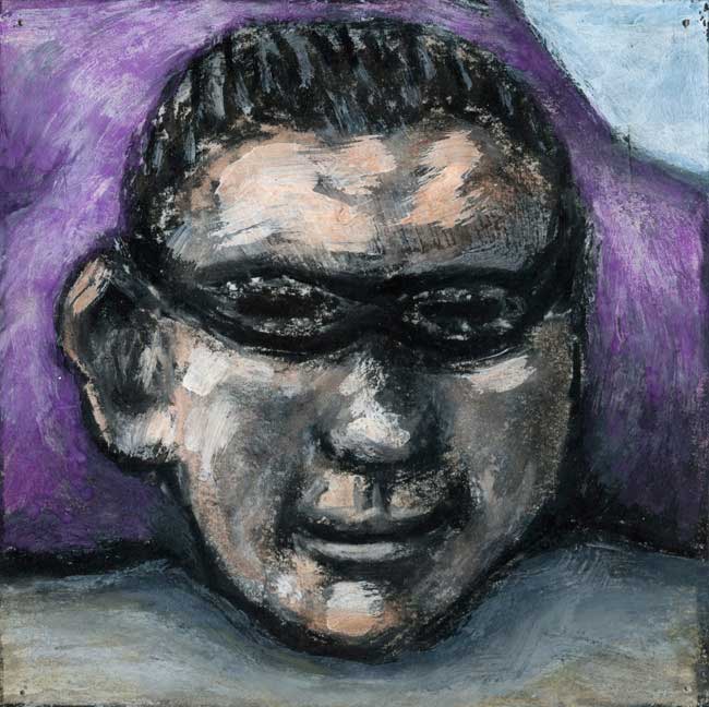 Artwork: Drawing 2006 masked man