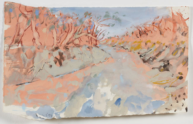 Artwork: Darling River study Wilcannia