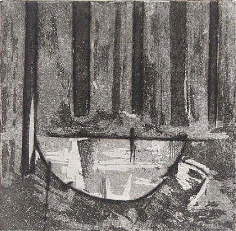 Artwork: Pond in Sherbrooke Forest