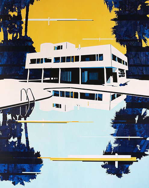 Artwork: Palms Home Pool