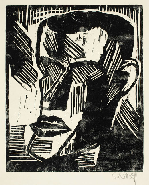 Artwork: Selbsbildnis Self portrait