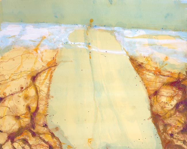 Artwork: Lake Eyre The Desert Sea