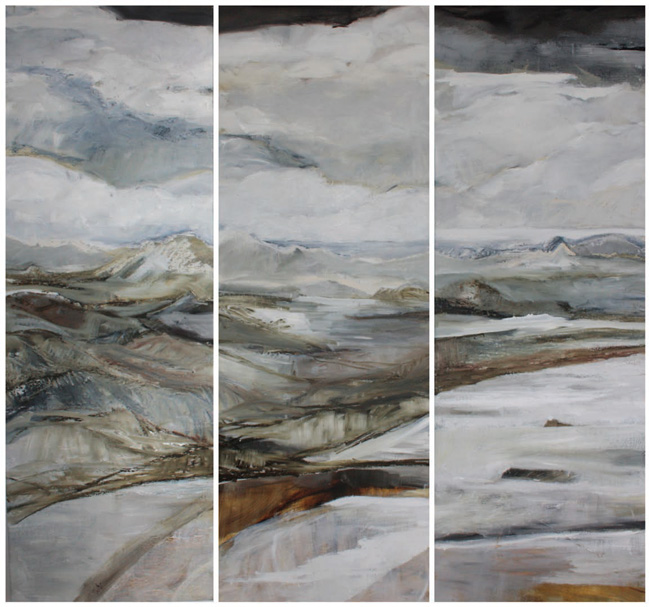 Artwork: Sunset Bay towards Hartz