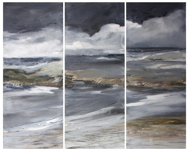 Artwork: Approaching Cloudy Bay Lagoon