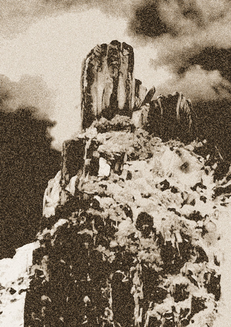 Artwork: Ben Lomond above Jacobs Ladder IV