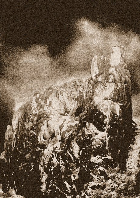 Artwork: Ben Lomond above Jacobs Ladder VI