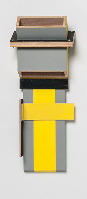 Artwork: Shoe gazer (grey & yellow)