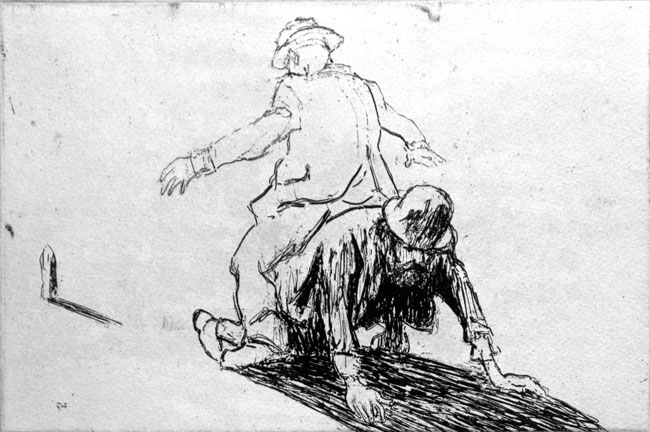 Artwork: Playing for Godot Gogo and Didi