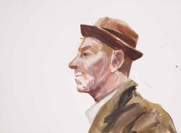 Artwork: Rehearsing Godot Richard Roxburgh as Gogo