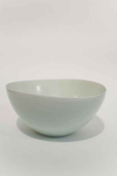 Artwork: White porcelain bowl Ipswich