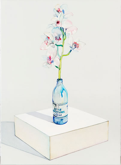 Artwork: And she was floating through the backyard