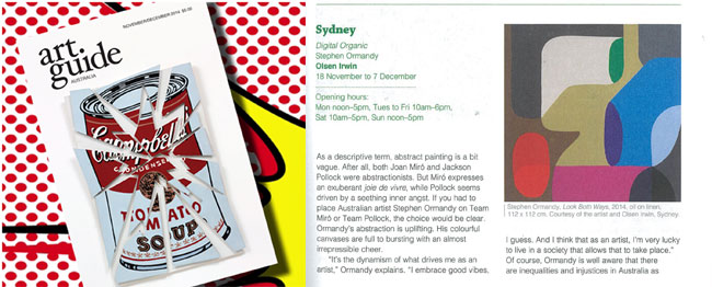 Previews – Stephen Ormandy