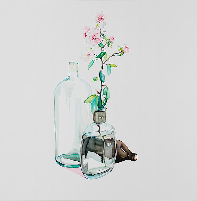 Artwork: People look like flowers