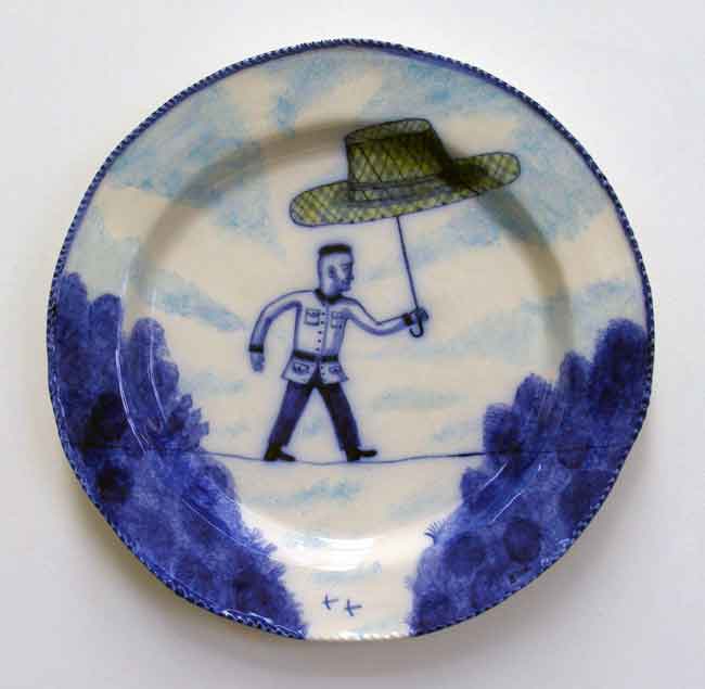 Artwork: Man on a tight rope