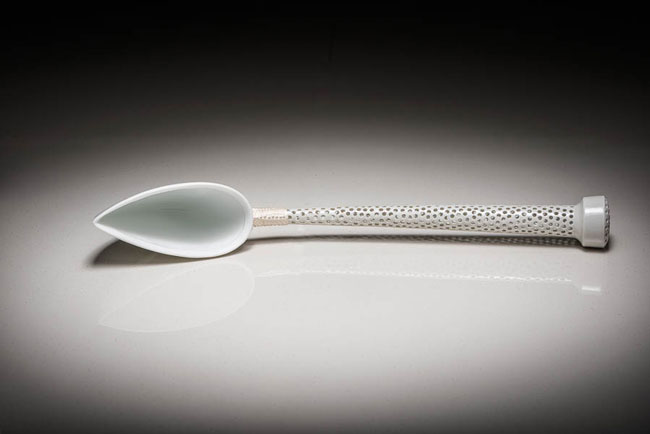 Artwork: Large spoon with pierced handle I