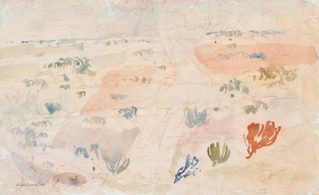 Artwork: Memories from past travellers Nullarbor series