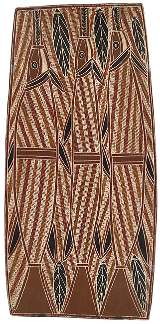 Artwork: Longtom fish and some leaf fish