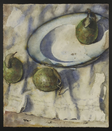 Artwork: Guavas with White Plate