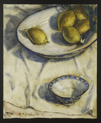 Artwork: Lemons with Chinese Bowl