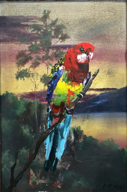 Artwork: Junk shop rosella