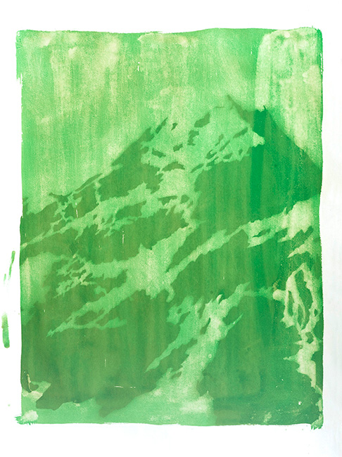 Artwork: One Hour of Solstice Sunlight as Seven Repeated Landscapes I