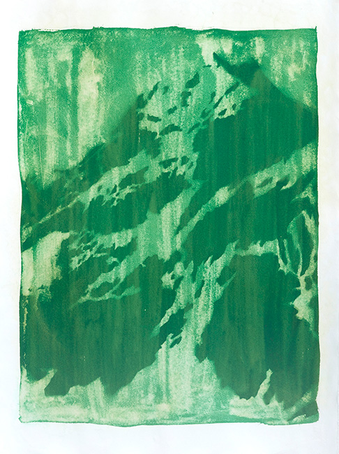 Artwork: One Hour of Solstice Sunlight as Seven Repeated Landscapes V