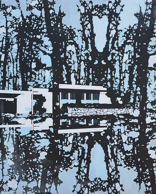 Artwork: Mirror House Blue