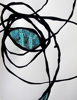 Artwork: Swan drawing 1