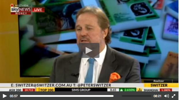 Tim Olsen discuss the Art Market on the Switzer Report