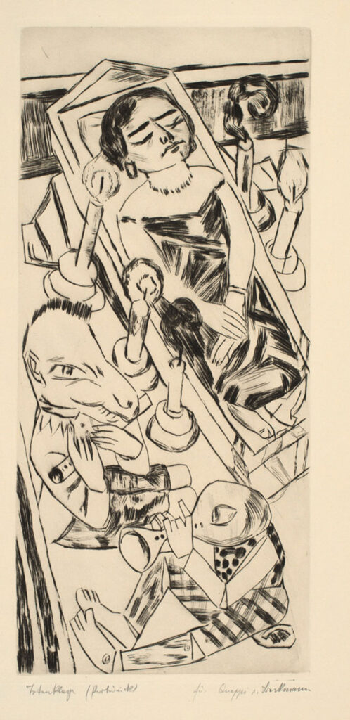 Artwork: Der Traum I Totenklage The Dream I Lamentation of the Dead