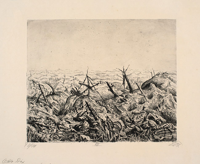 Artwork: Bei Langemark February 1918 Near Langemark February 1918