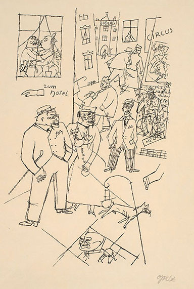 Artwork: Strasse Des Vernugens Street of Pleasure