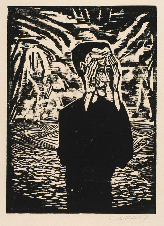 Artwork: Mann in Der Ebene Man on a Plain