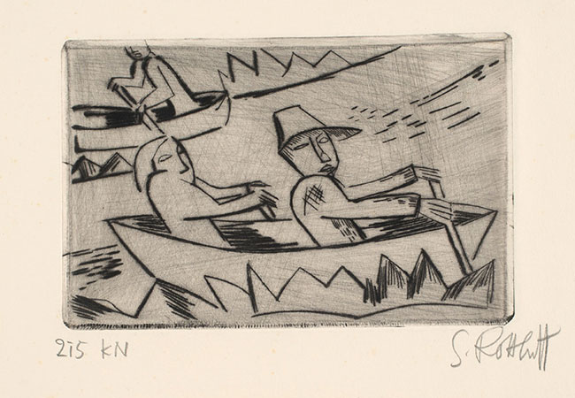 Artwork: Ruderer Rower