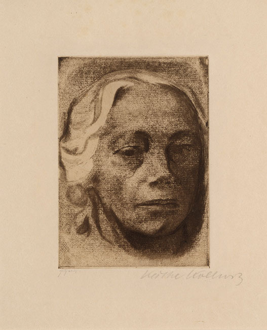 Artwork: Selbstbildnis Selfportrait