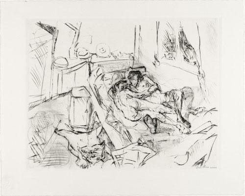 Artwork: Liebespaar I Lovers I The Brothel