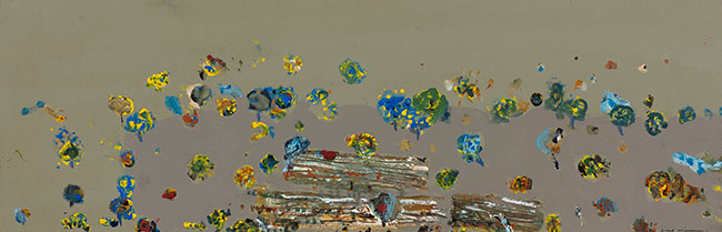 Artwork: Wattles Yarra Glen 1 Aug 1969