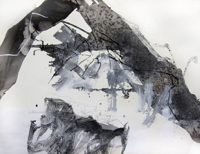 Montagne di marmo- drawings from the quarries of Carrara