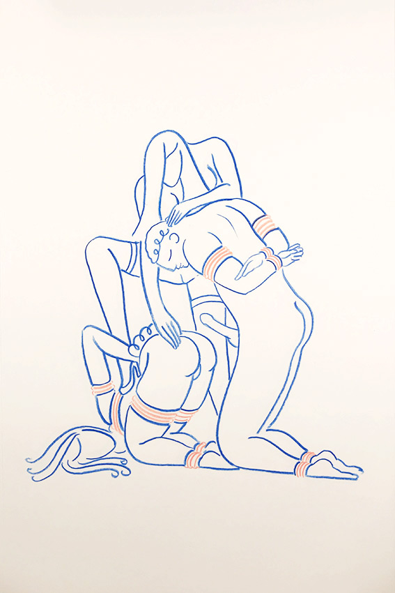 Artwork: The Sex Therapist Bound Up Couple