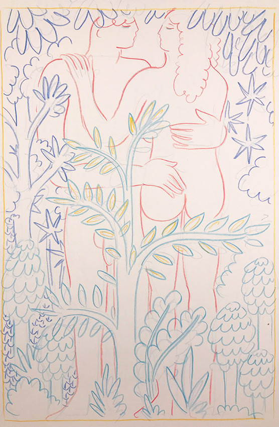 Artwork: Abundance Golden Leaves