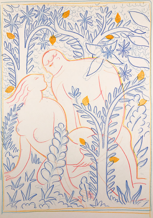 Artwork: Wildlife The Orange Grove Reflected Gaze