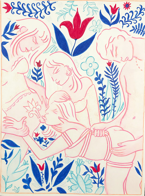 Artwork: Training of the New Girl