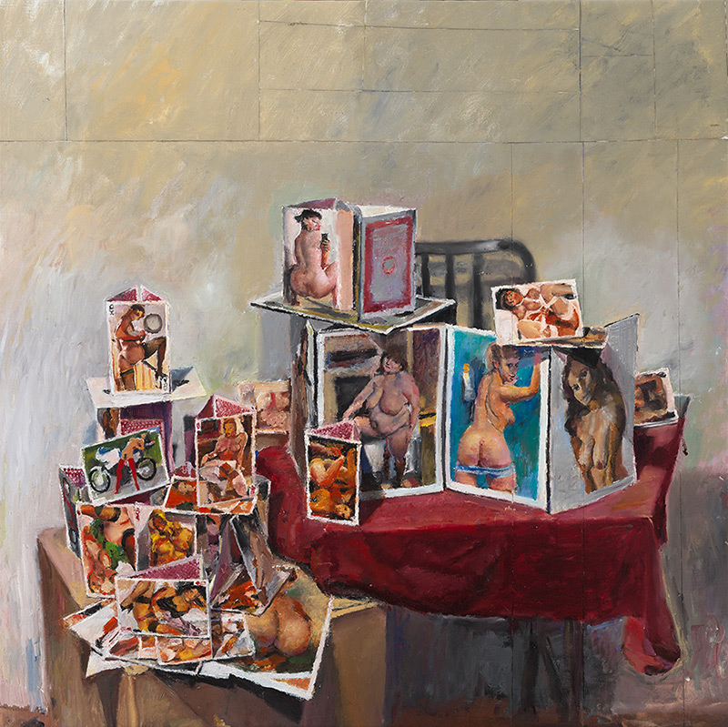 Artwork: Cardhous with Nude