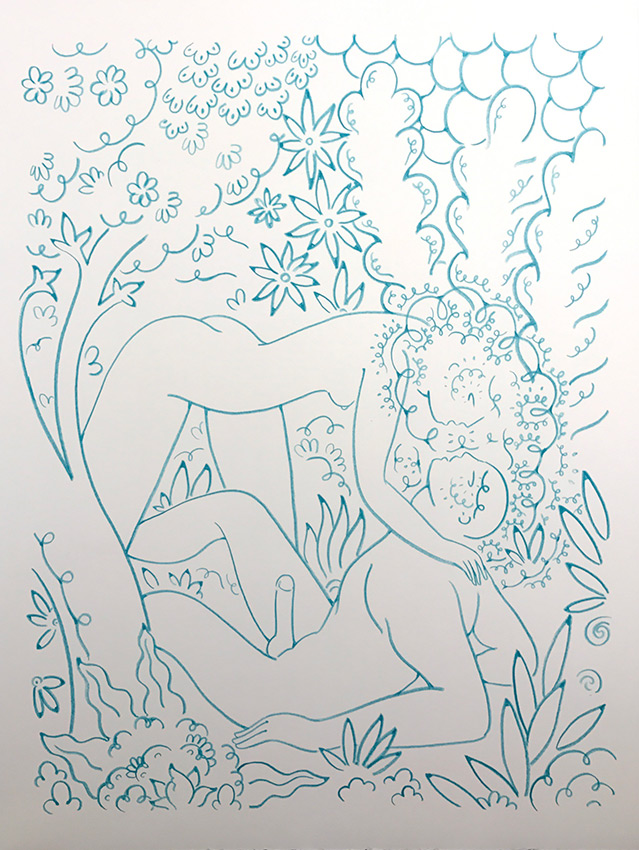 Artwork: Moment of Recognition Green