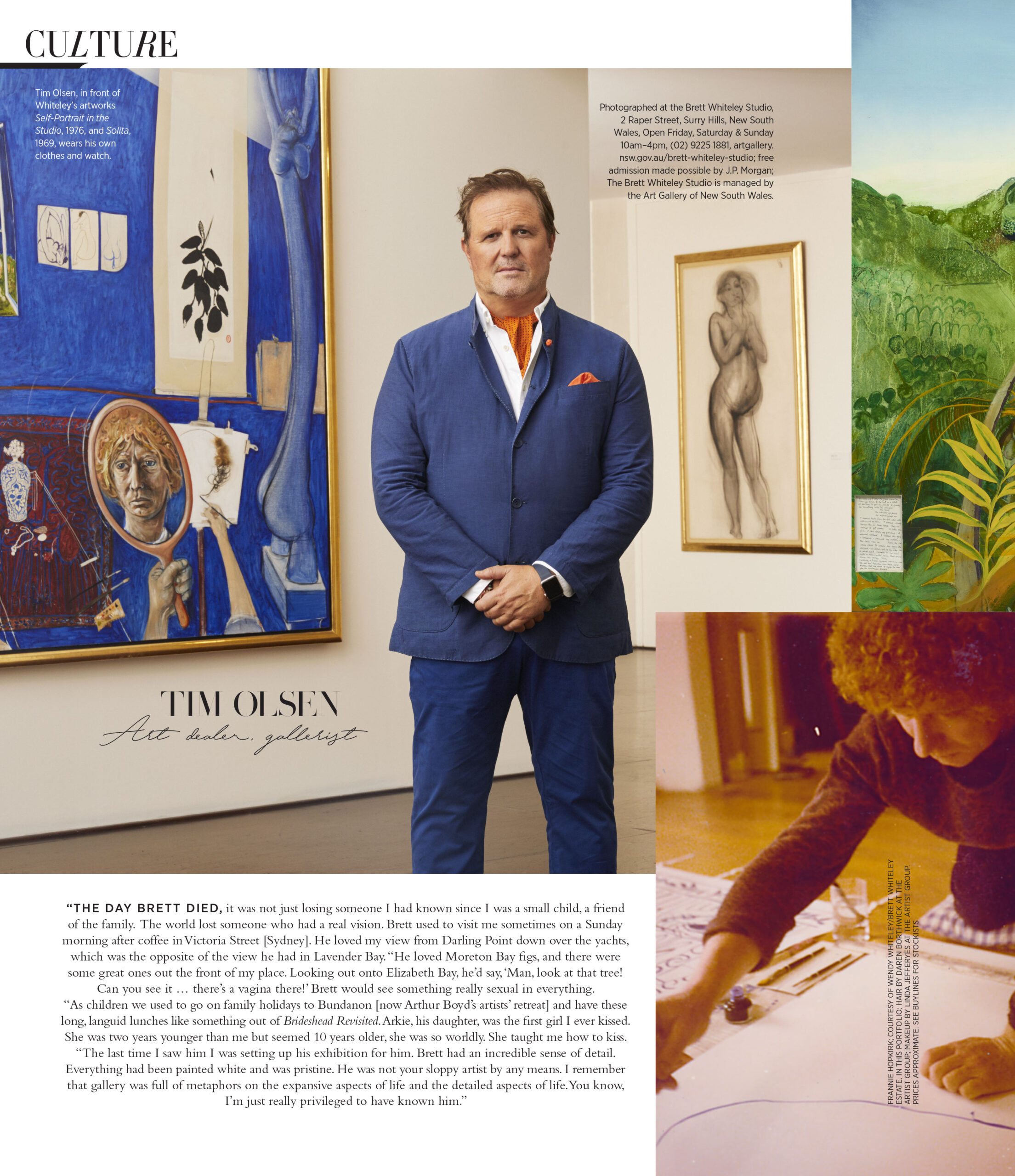 Tim Olsen and Laura Jones | Harper’s Bazaar