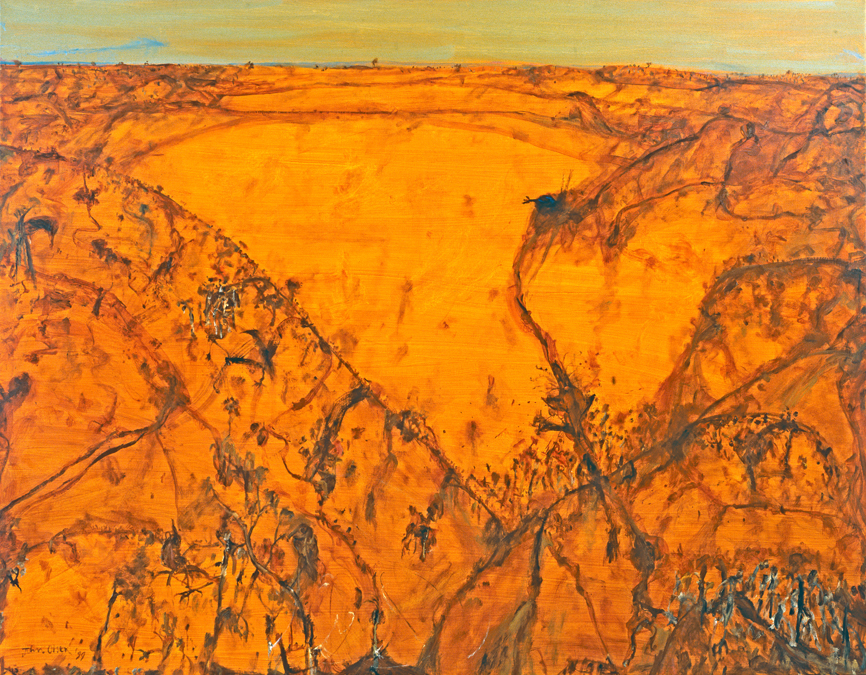 Artwork: Onkaparinga Hill Blue Wren Fox SA