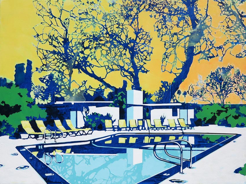 Artwork: Horizon Hotel with Australian Landscape